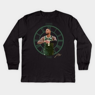 Damian Lillard Kids Long Sleeve T-Shirt